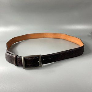 Martin Dingman Alligator Crain Calf Belt, 42''/105 CM